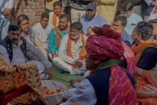 Minister Mohan Yadav met Victim family