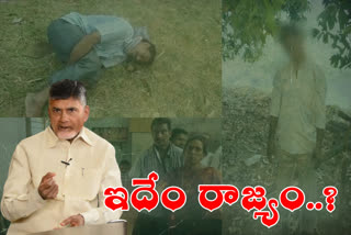 Chandrababu Angry over Gollalagunta Murder incident