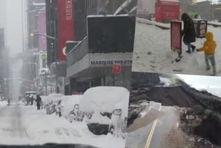 Major storm hits Northeast, more than foot of snow forecast