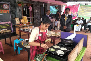 a school student from Trichy has prepared 60 types of traditional food items in 40 minutes and create a world record