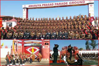 Passing out parade held in Mahar Regiment of Sagar