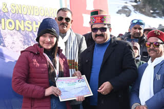 Sandhya Thakur won the Giant Salalam Open Women competition in Manali