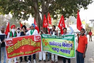 farmers protest