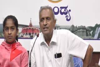 mandya girl got 12th rank in the national ranking of tennis