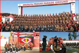 Passing out parade held in Mahar regiment of Sagar