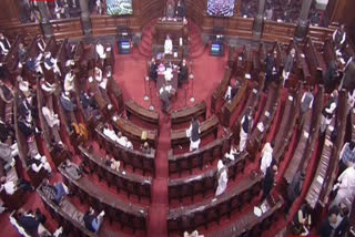 Rajya Sabha adjourned  പ്രതിപക്ഷ പ്രതിഷേധത്തില്‍ സ്തംഭിച്ച് രാജ്യസഭ  സഭ ഇന്നത്തേക്ക് പിരിഞ്ഞു  Rajya Sabha  Opposition protests over farm laws  protests over farm laws  farm laws  കര്‍ഷക സമരം  ന്യൂഡൽഹി