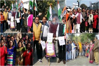 uttarakhand-congress-protest