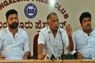 Abhayachandra Jain Press meet at Mangaluru