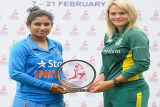 The South African women's team can tour India for a limited over