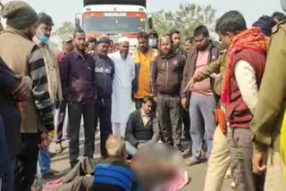 one-person-died-in-road-accident-in-dhanbad