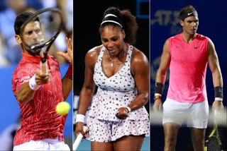 Top tennis stars gear up ahead of the Australia Open