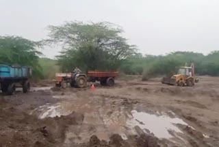 Sand extraction Beed district