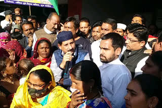 congress protest against municipal corporation in bhopal