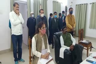 cm hemant soren meeting with officials of pjmch