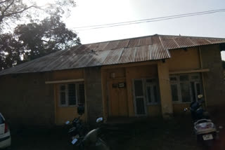 A ruin built for a veterinary officer