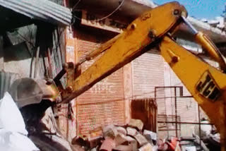 Action to destroy illegal construction in Jaipur, जयपुर में अवैध निर्माण को ध्वस्त की कार्रवाई