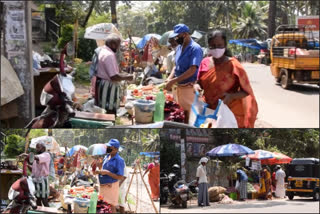 Roadside trade is widespread; Kattakada town in distress  Roadside trade is widespread  Kattakada town in distress  Kattakada  വഴിയോര കച്ചവടം വ്യാപകം; കാട്ടാക്കട പട്ടണം യാത്രാ ദുരിതത്തിൽ  വഴിയോര കച്ചവടം വ്യാപകം  കാട്ടാക്കട പട്ടണം യാത്രാ ദുരിതത്തിൽ  കാട്ടാക്കട