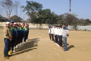 Exciting game on third day of Bhojpuria Cricket League in Jamshedpur