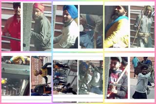 delhi police release photo of suspects in republic day violence