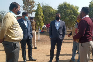 director of tourism department inspected chandil dam in seraikela