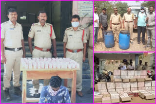 Heavy illegal liquor, confiscation of plants .. Arrest of the accused