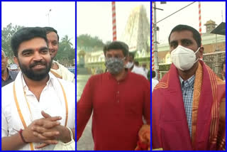 vips visit to tirumala for balaji darshan