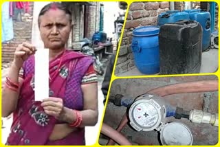 People of Surat Bihar are facing problem of drinking water in Delhi