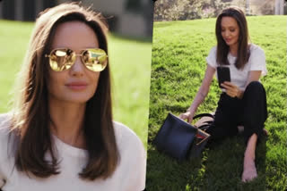 Angelina Jolie reveals the contents of her handbag