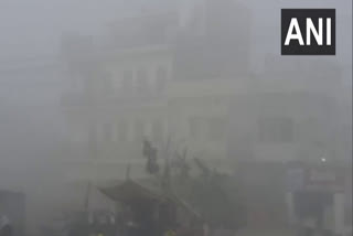 Fog was seen in the eastern parts of India  ഇന്ത്യയുടെ കിഴക്കൻ ഭാഗങ്ങളിൽ മൂടൽമഞ്ഞ് കാണപ്പെട്ടു  india fog  ഇന്ത്യ മൂടൽമഞ്ഞ്  കാലാവസ്ഥ വകുപ്പ്  ഐഎംഡി