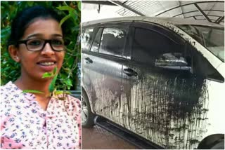 One arrested for poured charcoal oil on judge's vehicle  poured charcoal oil on car  ernakulam kochi  ജഡ്‌ജിയുടെ വാഹനത്തിൽ കരി ഓയിൽ ഒഴിച്ചു  കരി ഓയിൽ ഒഴിച്ചു  എറണാകുളം കൊച്ചി