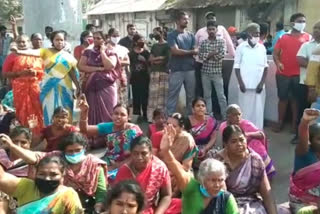 madha statue demolition: People involved in road blockade in new washermenpet