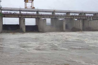 Hathni Kund barrage Water decreased