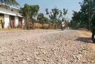 Negligence of contractor in road construction IN Kawardha