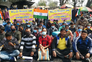 hunger strike of KLO link man