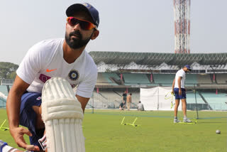 IND VS AUS : Ajinkya Rahane's net session at Chepauk, WATCH VIDEO