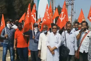 Movement against the new labor law in khordha