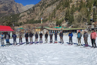 Skiing Training Camp kinnaur