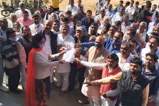 surajgarh news, memorandum submitted to sdm, kumbharam canal project