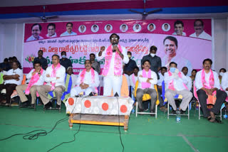 minister puvvada ajay kumar attend to graduate mlc election meeting
