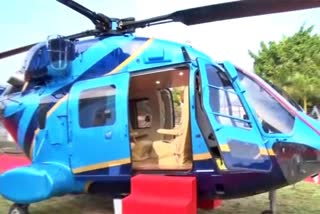 Defense Minister launched Public Helicopter ALH Druv