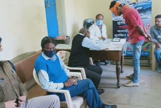 Eye test conducted for bus drivers in Dhar