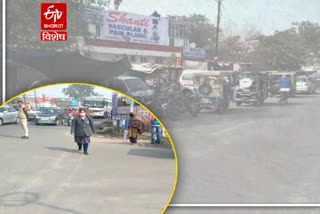 ambala city roads pedestrians