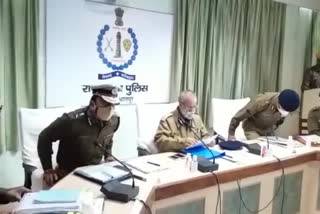 Latest news of Bharatpur,  Action will be taken against the dacoits in the rugged,  DGP Strict Action Instructions Bharatpur,  Bharatpur spoke on illegal gravel mining  Director General of Police ML Lather statement