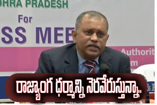 State Election Commissioner Nimmagadda