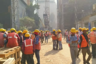 Nuyoko labourers strike