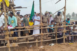 Bullfighting in Ambur ahead of Thaipusam festival