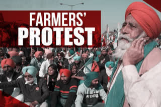 Farmers protest  New agriculture laws  New farm laws  ന്യൂഡൽഹി  ഗാസിപൂർ അതിർത്തി  കർഷക പ്രക്ഷോഭം