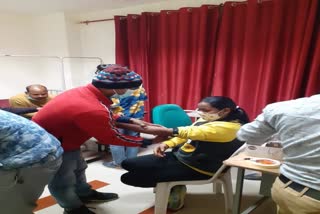 anemia camp organized at kmc university in lucknow