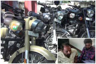 royal Enfield bike theft accused arrested