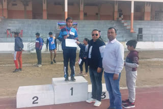 Annaya Sharma won gold in athletic meet in hamirpur